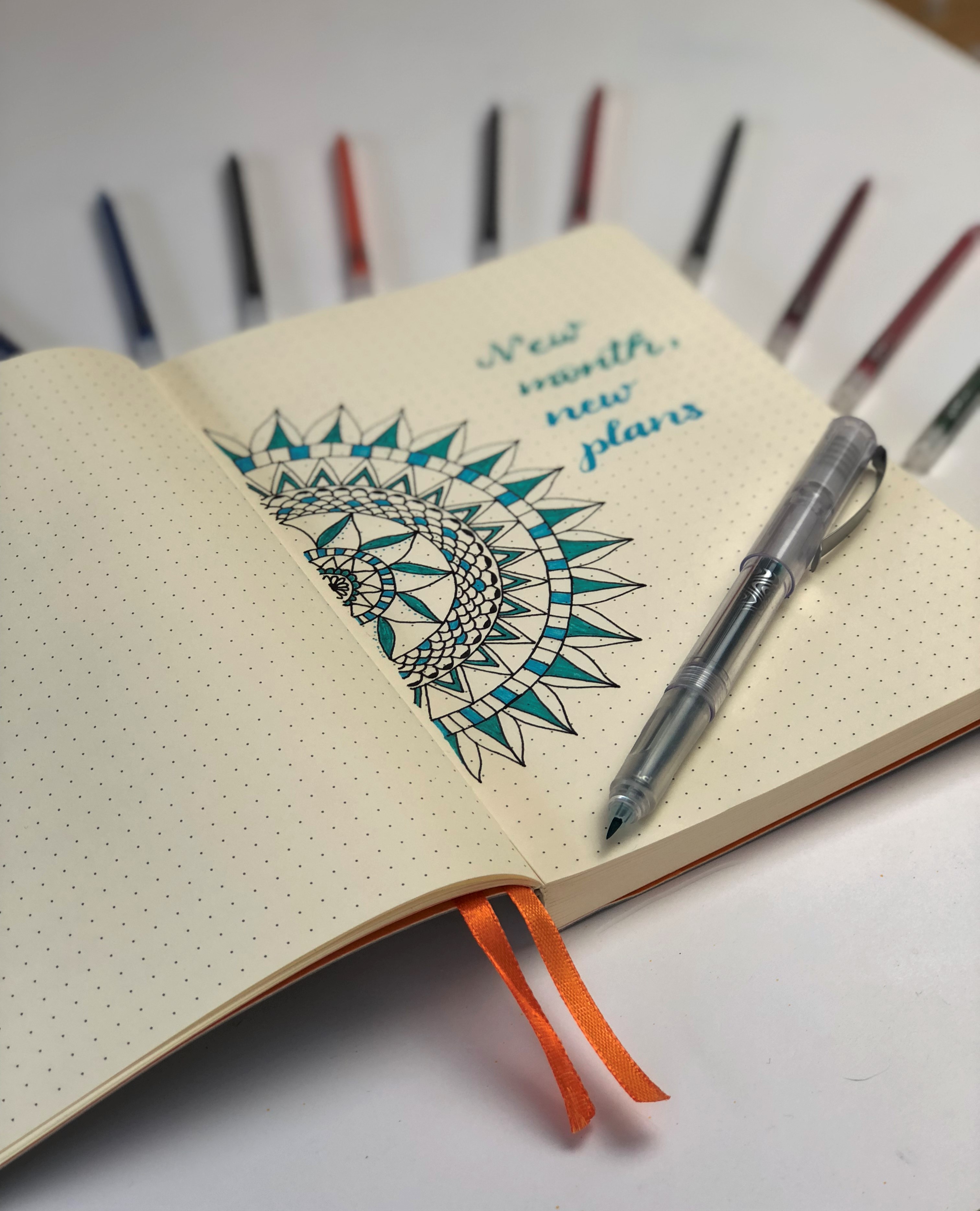 Journal Spread Mandala