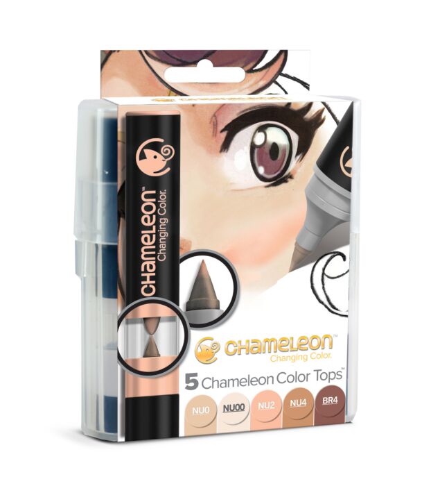 SKIN 5 Color Tops Blending Set Chameleon Pens SKIN 5 Color Tops Blending Set Chameleon Pens