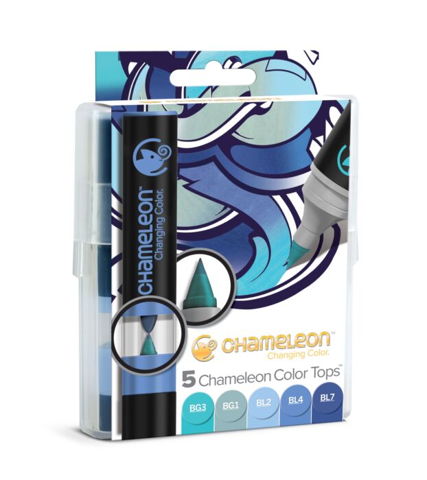 SKIN 5 Color Tops Blending Set Chameleon Pens SKIN 5 Color Tops Blending Set Chameleon Pens