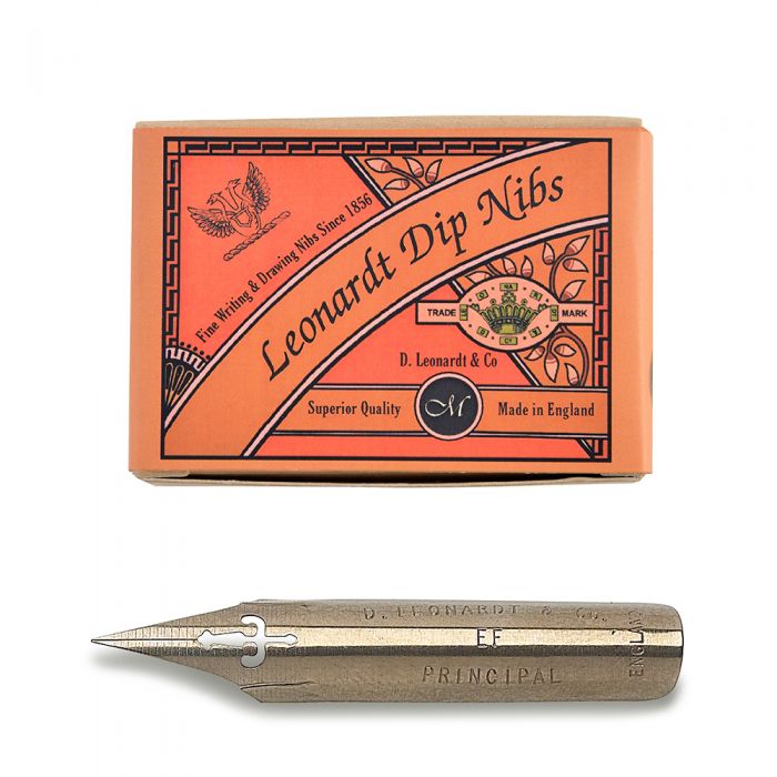 Manuscript Pen Bronze Principal Nib Box ,Gold Pack of 24 