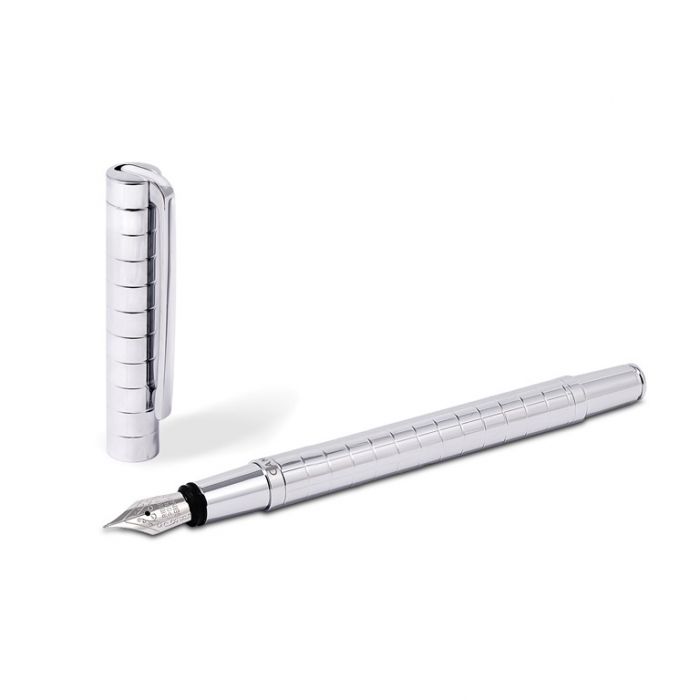 Montblanc silver sales fountain pen