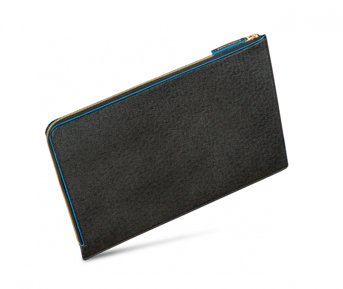 Printworks Laptop case Black Blue 10 12 inch
