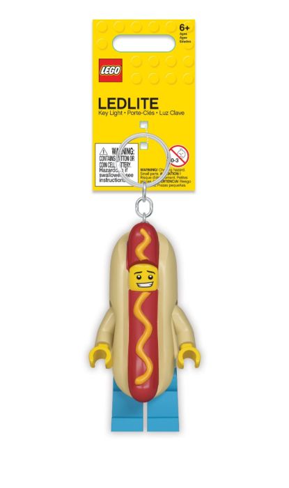 LEGO Iconic Key Light Hot Dog Guy