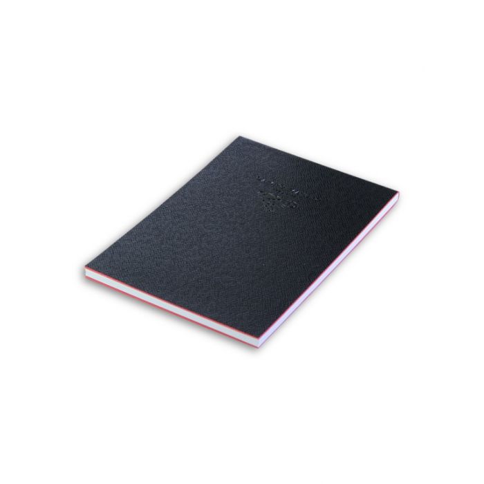 Campo Marzio Vertical A5 Black Notepad White Paper