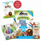 The Lionheart Tales Children's Colouring Set