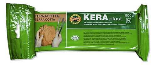 Terracotta air dry modelling clay 1000g