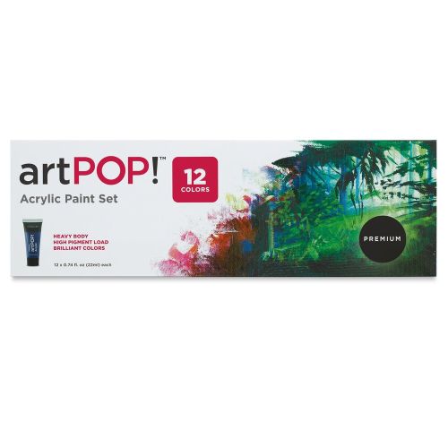 artPOP! Acrylic Single Colour Set Of 12 Tubes