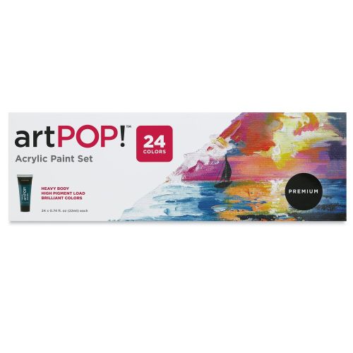 artPOP! Acrylic Single Colour Set Of 24 Tubes