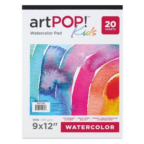 artPOP! Kids Watercolour Pad 9 " x 12"