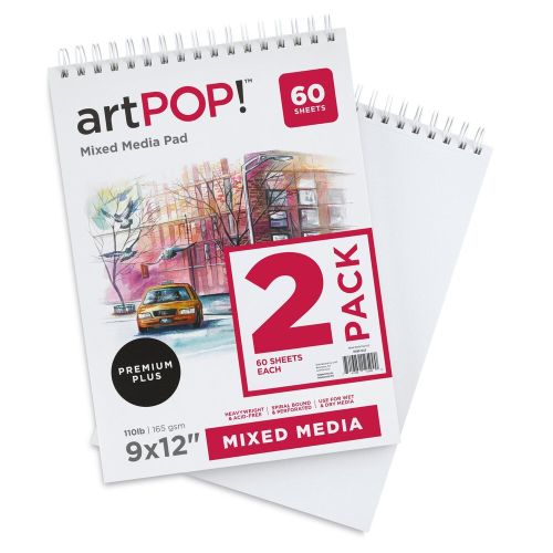 artPOP! Mixed Media Pad 9" x 12"