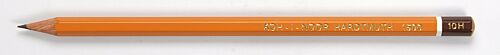 Set of 12, 10H Art Pencils 1500