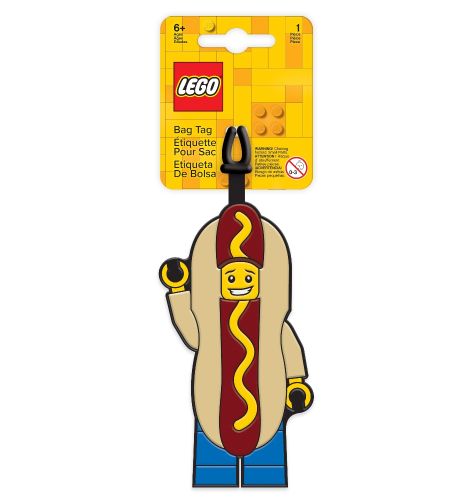 Lego Iconic - Hot Dog Bag Tag