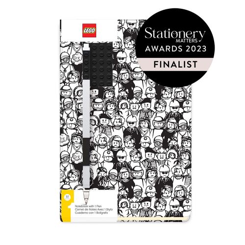 LEGO® 2.0 Journal - Minifigure Brick 4x6 with Black Gel Pen