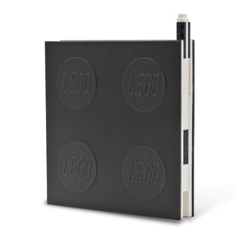 LEGO 2.0 Locking Notebook with Gel Pen - Black