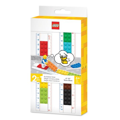 LEGO® 2.0 Convertible Ruler with Minifigure