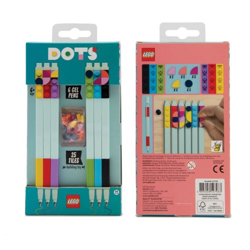 LEGO® DOTS Gel pens 6 pack