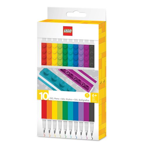 LEGO Iconic Writing Instrument - Gel Pens - 10 Pack