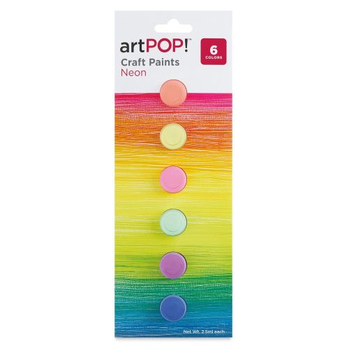 artPOP! Neon Craft Paints - Set of 6