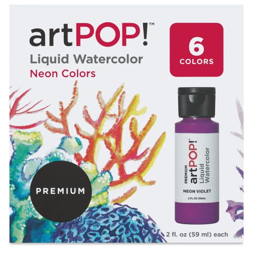 artPOP! Liquid Primary Watercolour Set