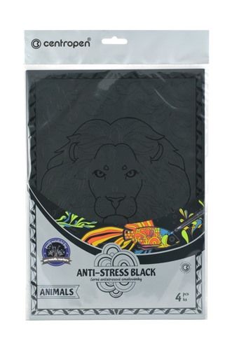 CENTROPEN ANTI-STRESS ANIMALS SET BLACK 9997
