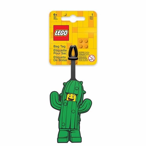 Lego Iconic Cactus Boy Bag Tag