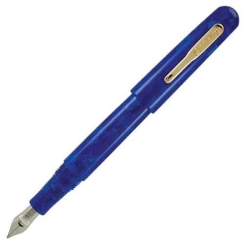 All American Fountain Pen, Lapis Blue - Medium, Slanting