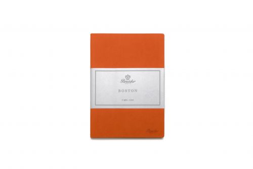 Pineider Boston Notes - 14.5 x 21 cms-Sunrise Orange