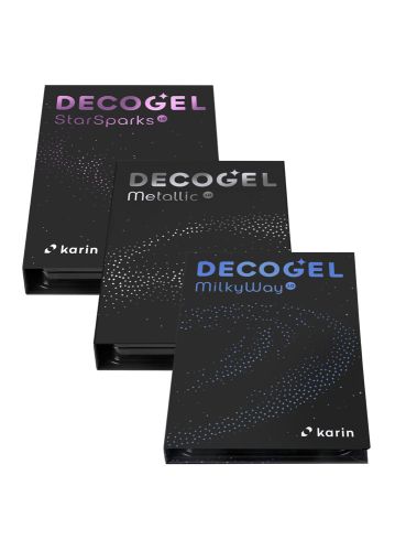 Karin 1.0 Deco Cosmic Gel Pen Collection 50 Colours (Star Sparks Set, Milky Way Set, Metallic Set) + 10 Free Refills
