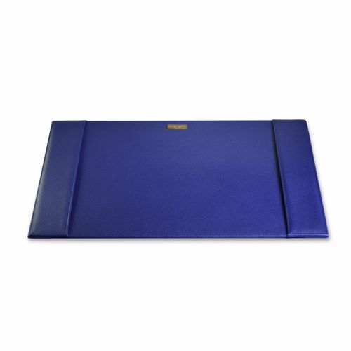 Campo Marzio Ocean Blue Faux Leather Desk Pad