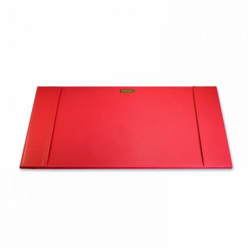 Campo Marzio Cherry Red Faux Leather Desk Pad