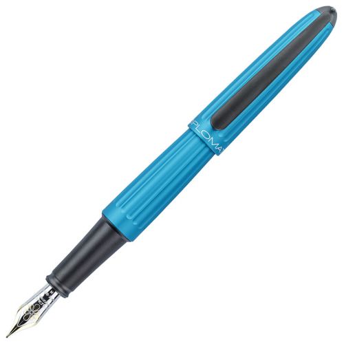 Diplomat Aero Turquoise Fountain Pen 14 kt nib - Fine