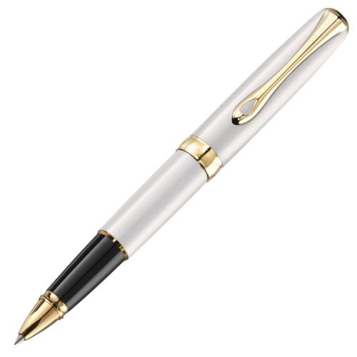 Diplomat Excellence A2 Pearl White Gold Rollerball