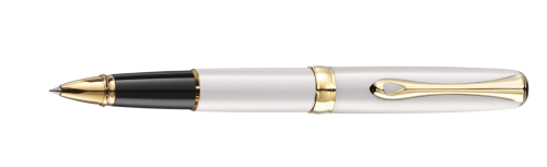 Diplomat Excellence A2 Pearl White Gold Rollerball