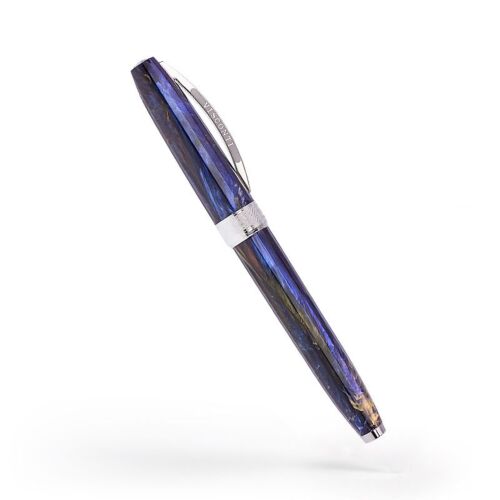 VISCONTI VAN GOGH STARRY NIGHT FOUNTAIN PEN INDIGO BLUE, CAP ON