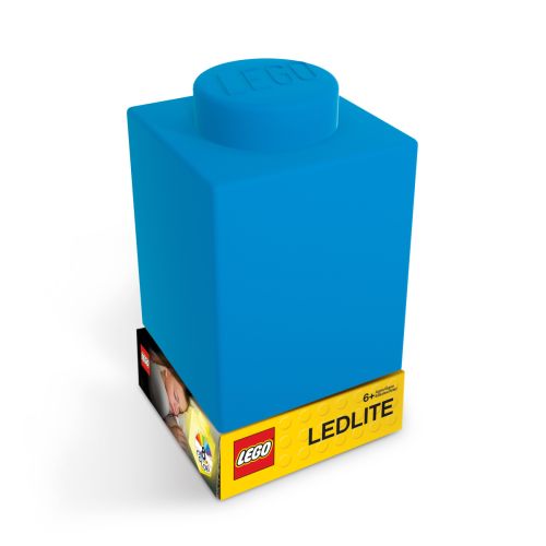 LEGO® Iconic 1x1 Silicone Brick 1000% Nitelite - BLUE