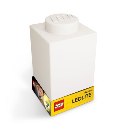 LEGO® Iconic 1x1 Silicone Brick 1000% Nitelite - WHITE