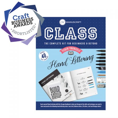 Class Hand Lettering Kit - Teach Yourself