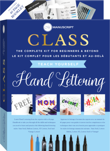 Class Hand Lettering Kit - Teach Yourself