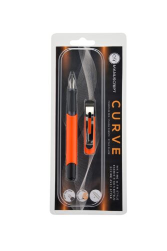 Curve Fountain Pen Orange 