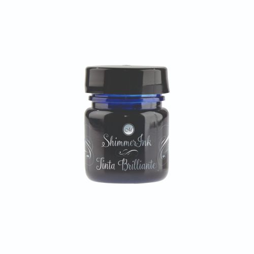 Manuscript Shimmer Ink 25ml - Cosmic Blue