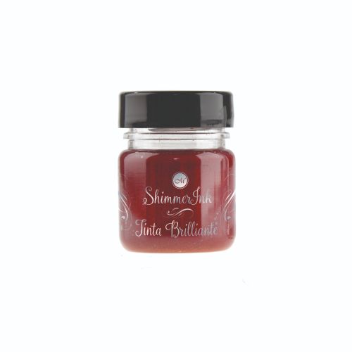 Manuscript Shimmer Ink 25ml - Ruby Sunset