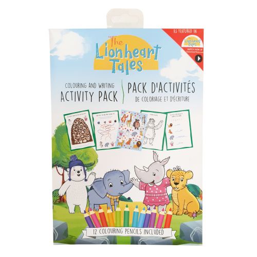 The Lionheart Tales Colouring & Writing Activity Pack