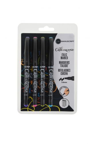 CalliCreative Marker 3.6 Pack of 4 Assorted Colours