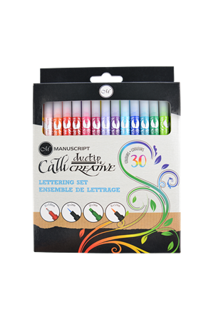 Callicreative Duotip Lettering Set 30 Pack 