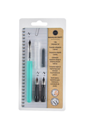 3 nib calligraphy set