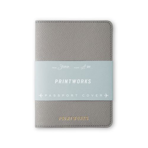 Printworks Passport Holder - Dove Grey