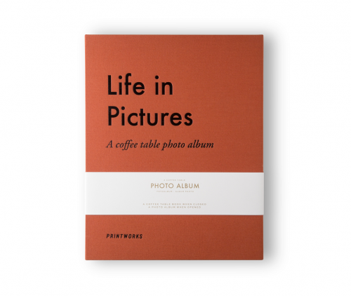 Printworks Photo album - Life In Pictures Orange (Large)