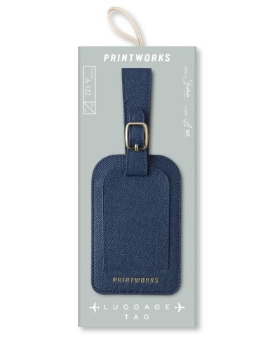 Printworks Luggage tag - Blue