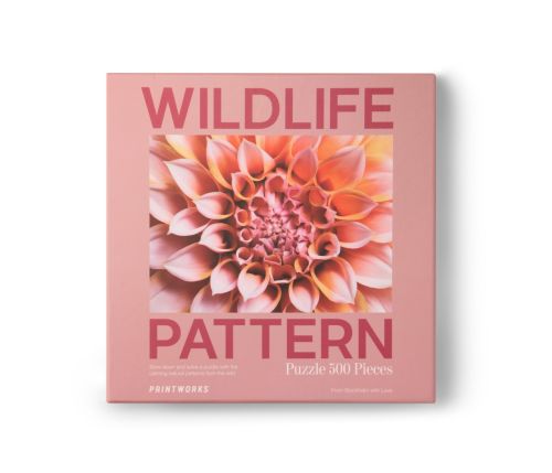 Printworks Puzzle - Dahlia Wildlife Pattern