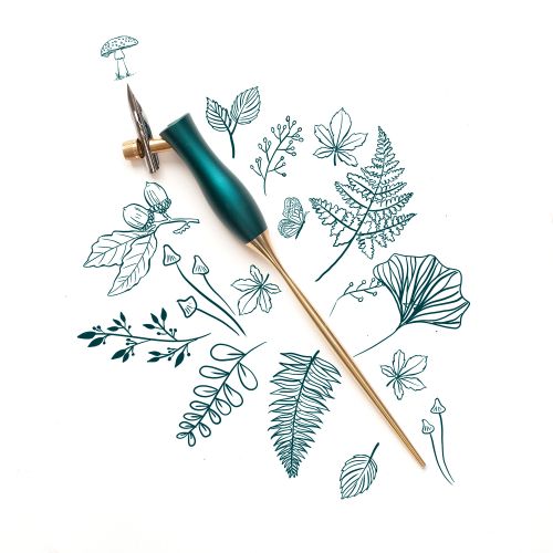 Bloom Calligraphy Pen - Oblique - Ivy